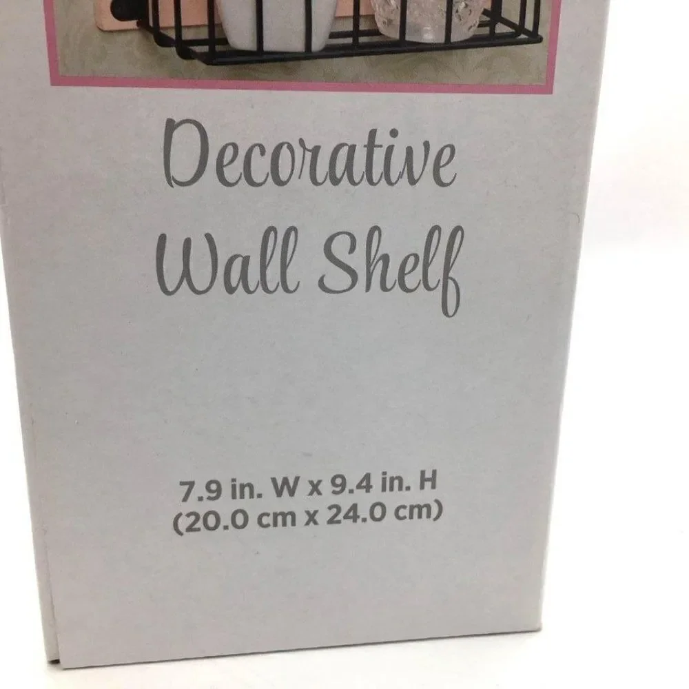 Decorative Wall Shelf Wood House NEW